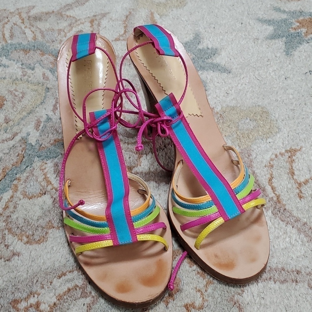 Patrizia Pepe Firenze lace up heeled sandals